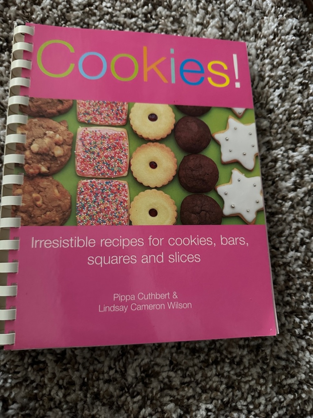 Cookies! Recipe Book - Pink Cover